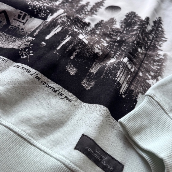 Taylor Swift Evermore Ivy House of Stone Crewneck Medium - Picture 3 of 7